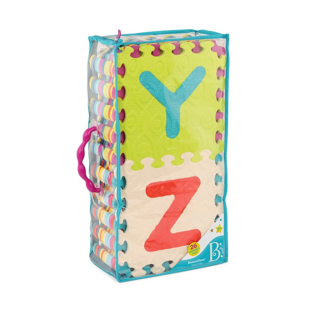 B.Toys Alphabet Foam Tiles