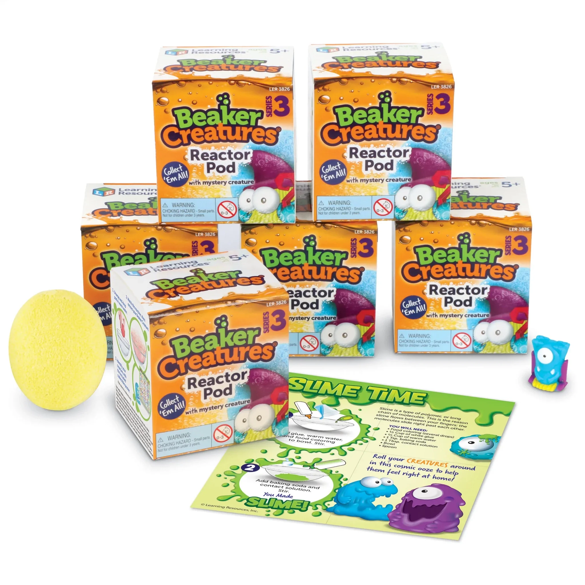 Beaker Creatures® 6-Pack Reactor Pods, Series 3