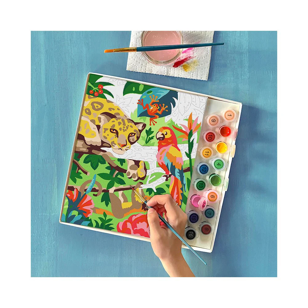 iHeartArt Paint By Numbers- Tropical Jungle - Image 2