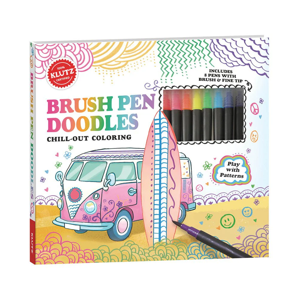 Brush Pen Doodles Chill-out coloring - Image 3