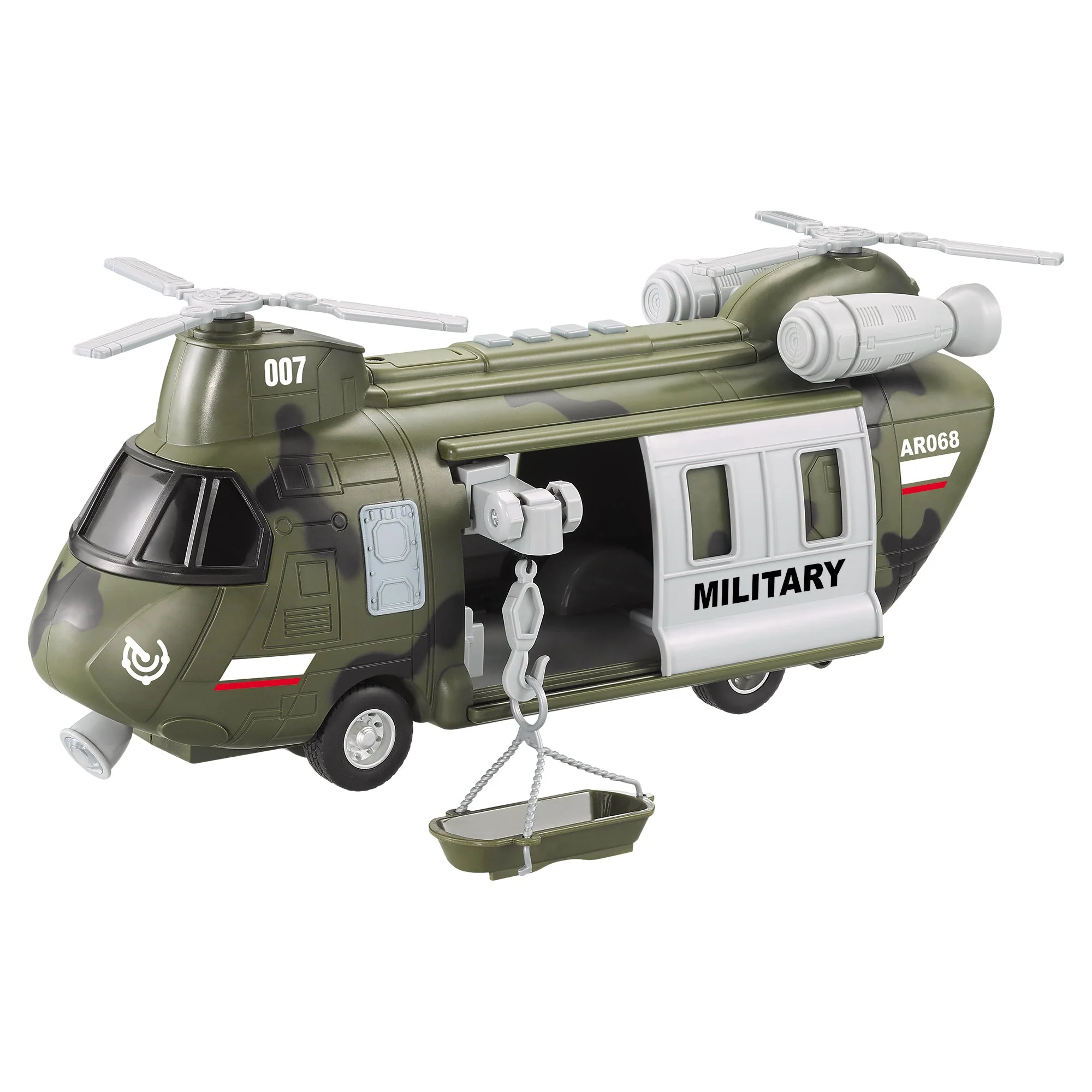 Dragon Wheels Military Helicopter - Image 2