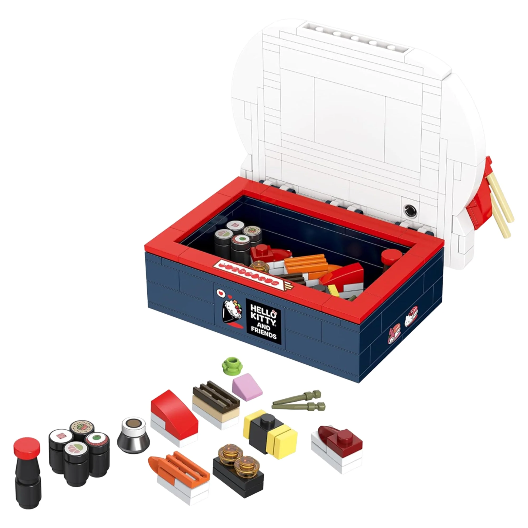 Hello Kitty Bento Box - 191 Pieces - Image 4