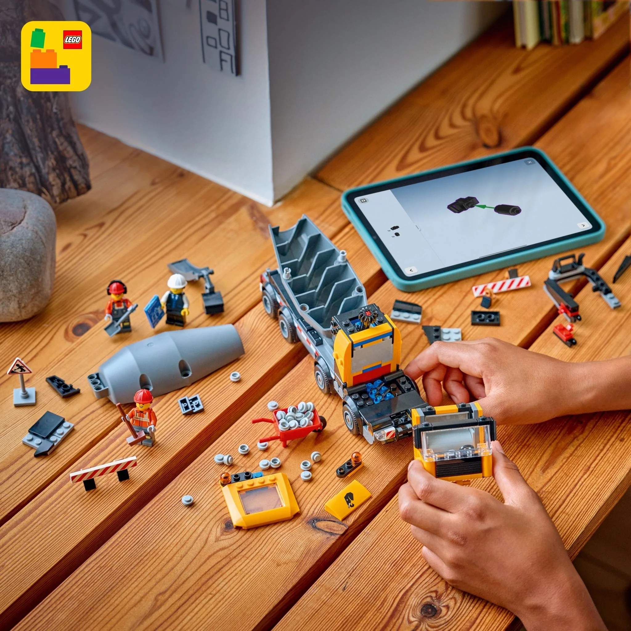 LEGO Cement Mixer 60478 - Image 6