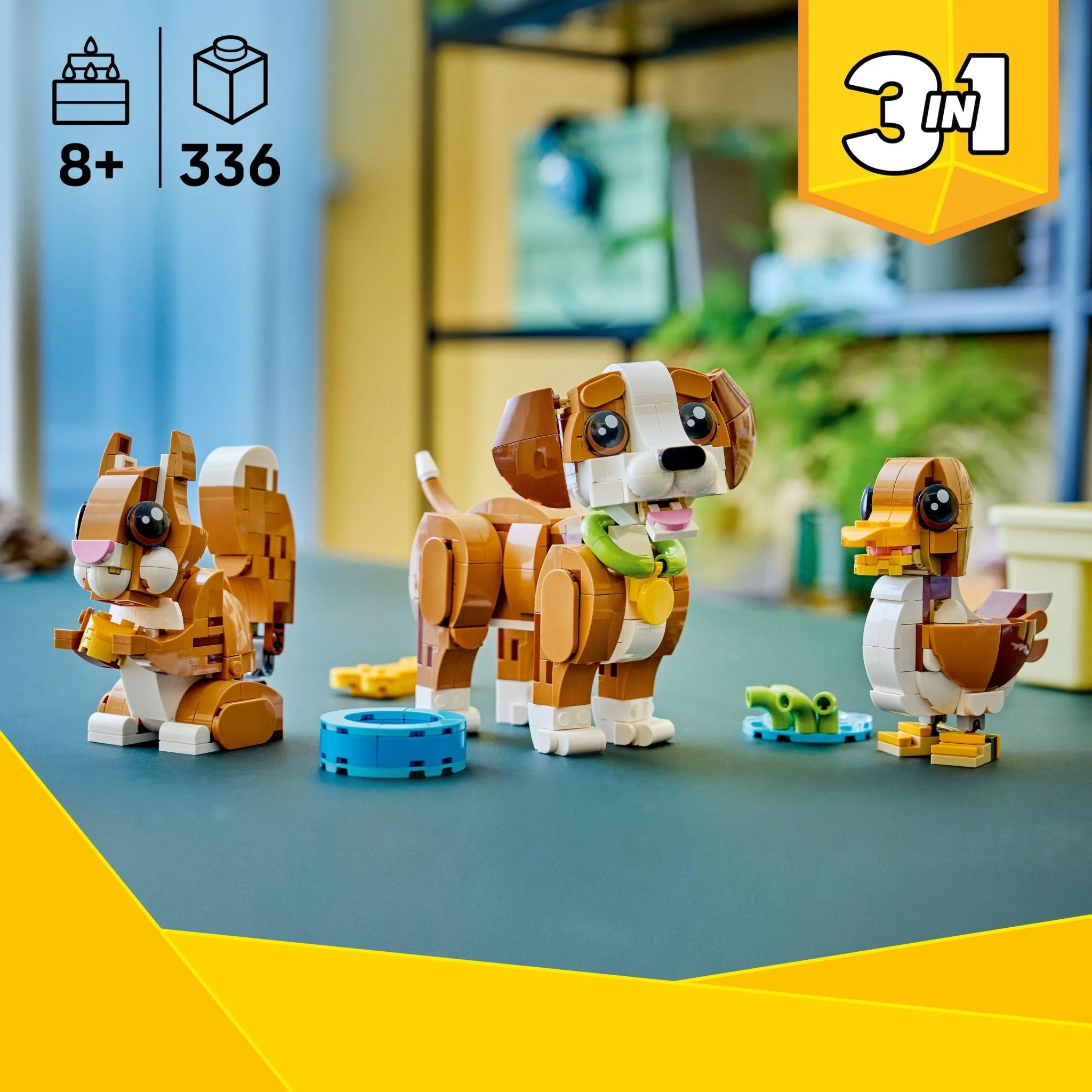 LEGO Cute Animals: Playful Puppy Dog 31382 - Image 4