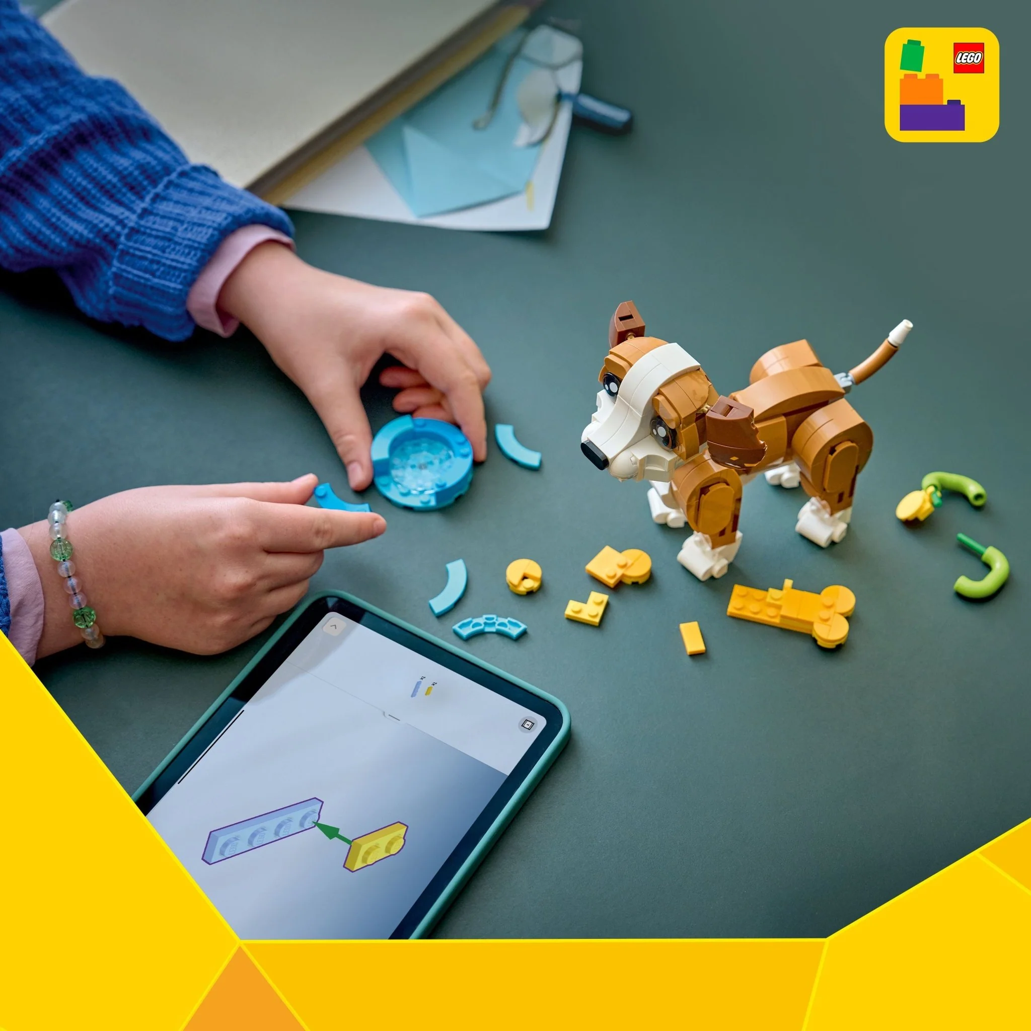 LEGO Cute Animals: Playful Puppy Dog 31382 - Image 6