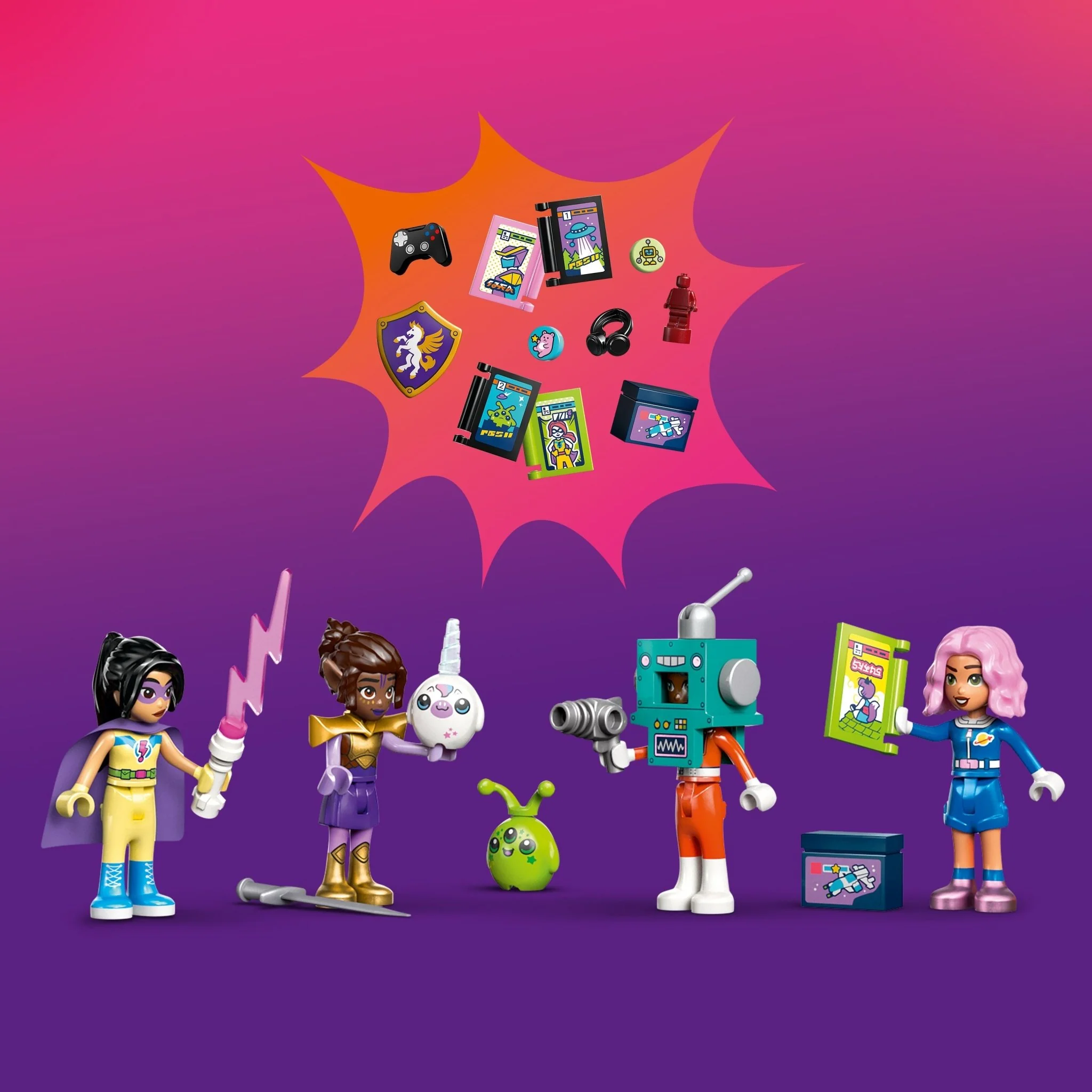 LEGO Comic Book & Game Store 42674 - Image 6