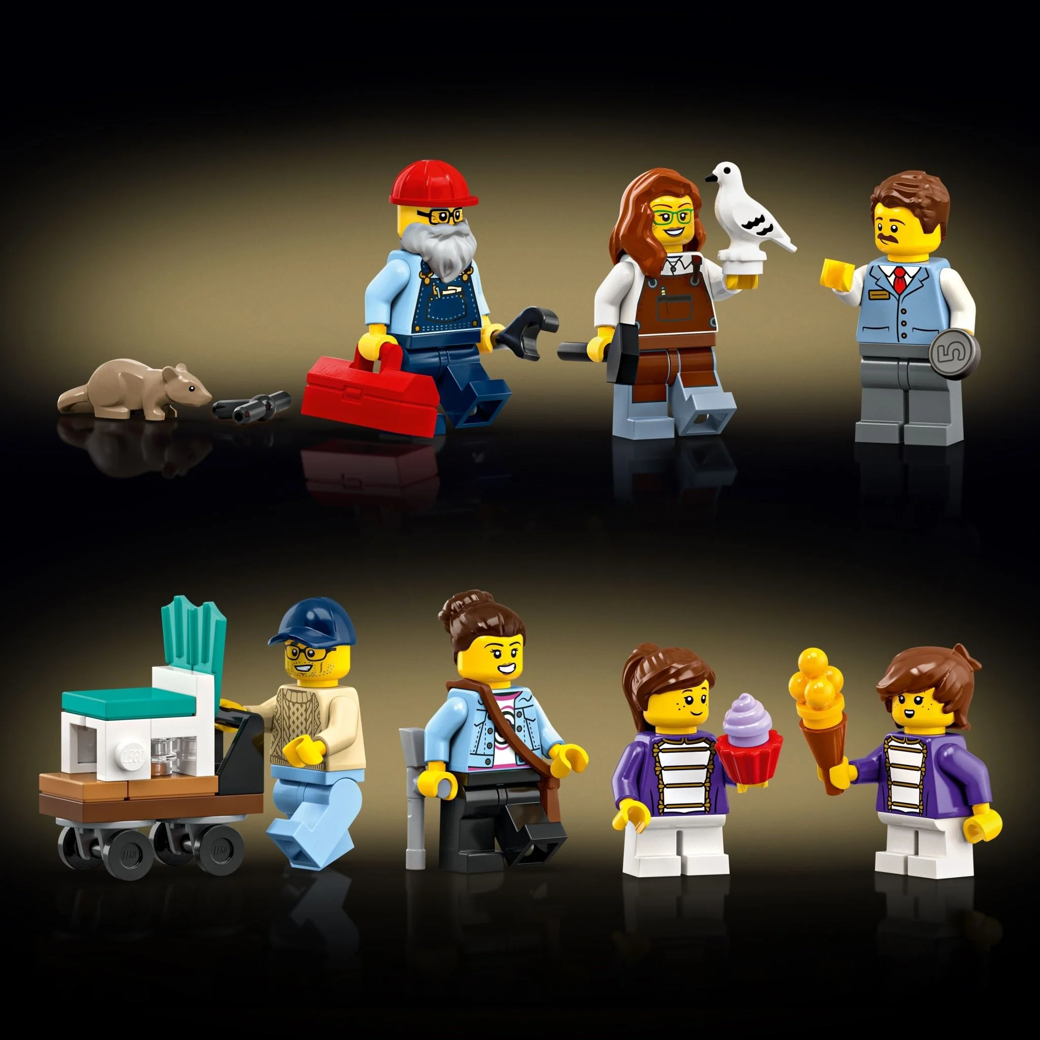 LEGO Icons Shopping Street Building Set 11371 - Image 5