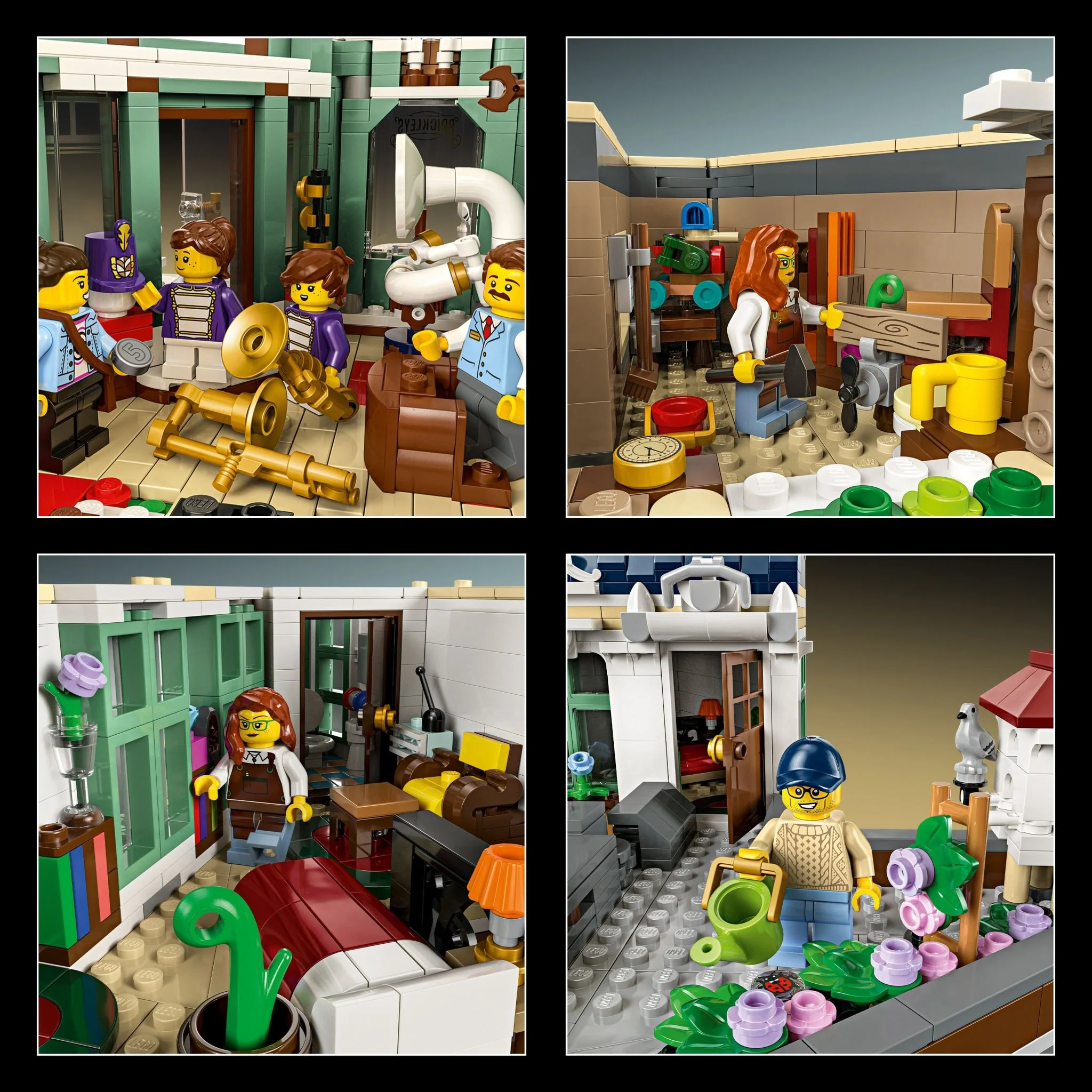 LEGO Icons Shopping Street Building Set 11371 - Image 6
