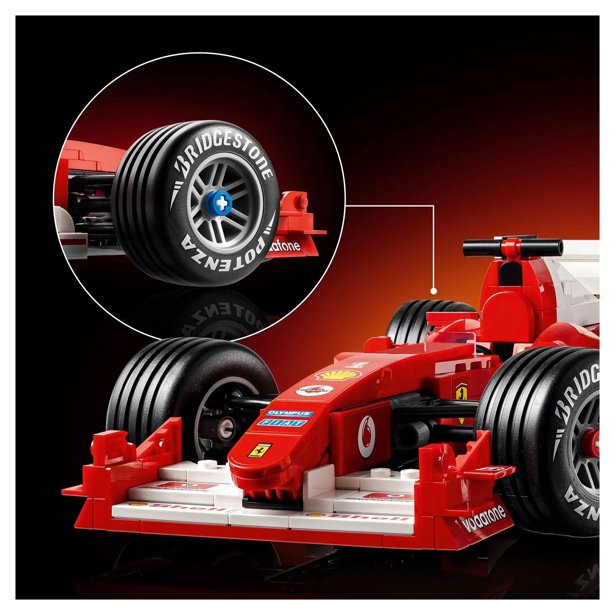 LEGO Icons Ferrari F2004 & Michael Schumacher 11375 - Image 6
