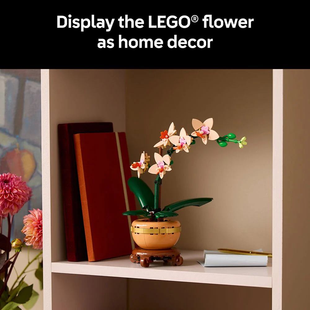 LEGO Botanicals Mini Orchid 10343 - Image 6