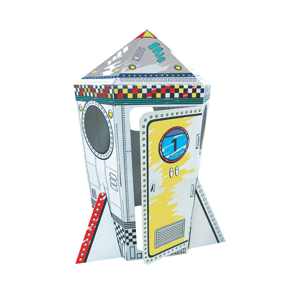Mastermind Toys Let's Decorate A Large Rocket - Image 4