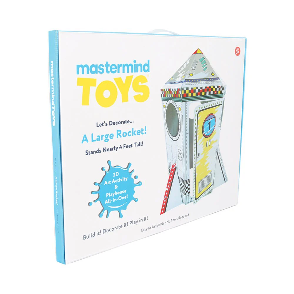 Mastermind Toys Let's Decorate A Large Rocket - Image 5