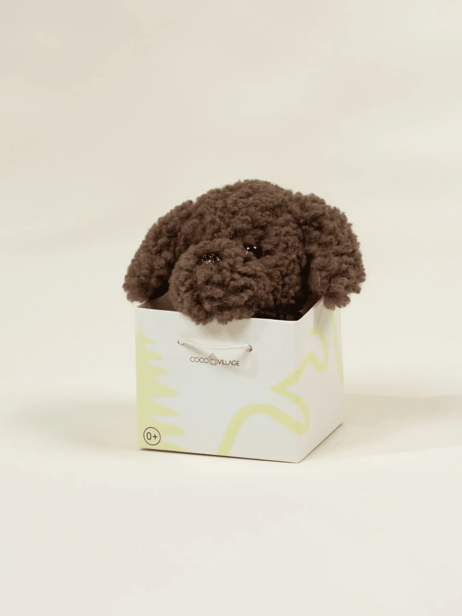 Coco Village Mini Gift Plush Toy - Brown Puppy - Image 2