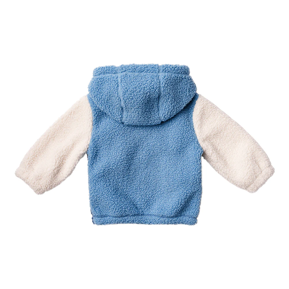 Ms. Rachel Fuzzy Colourblock Jacket - Image 5