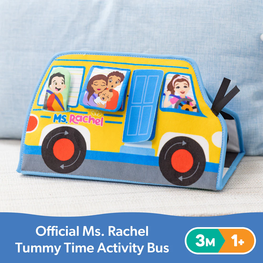 Ms. Rachel Tummy Time Activity Bus - Image 12