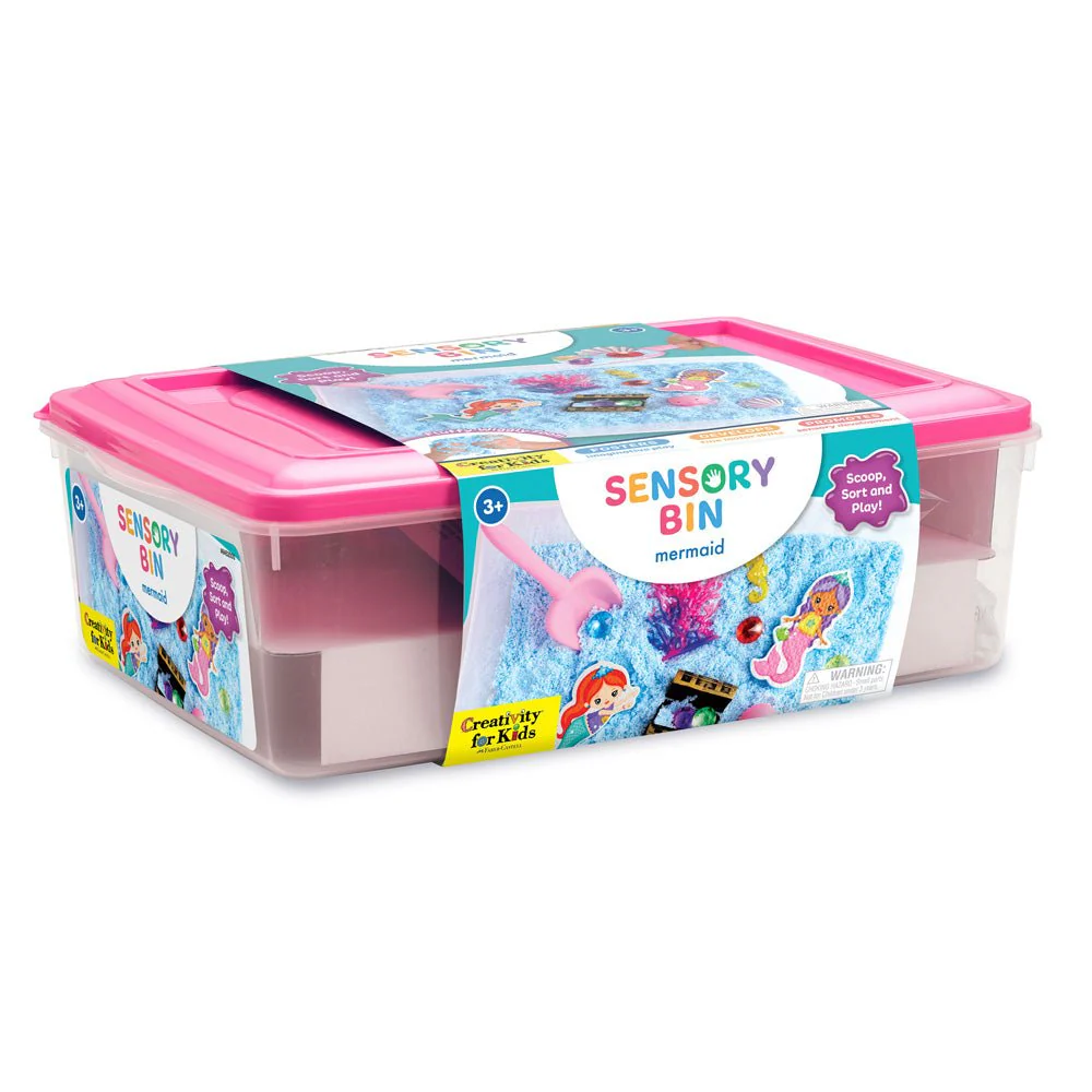 Creativity for Kids Sensory Bin Mermaid