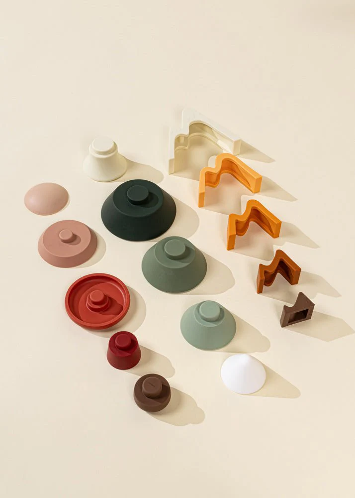 Silicone Stackable Forest Set (16 pcs) - Image 3
