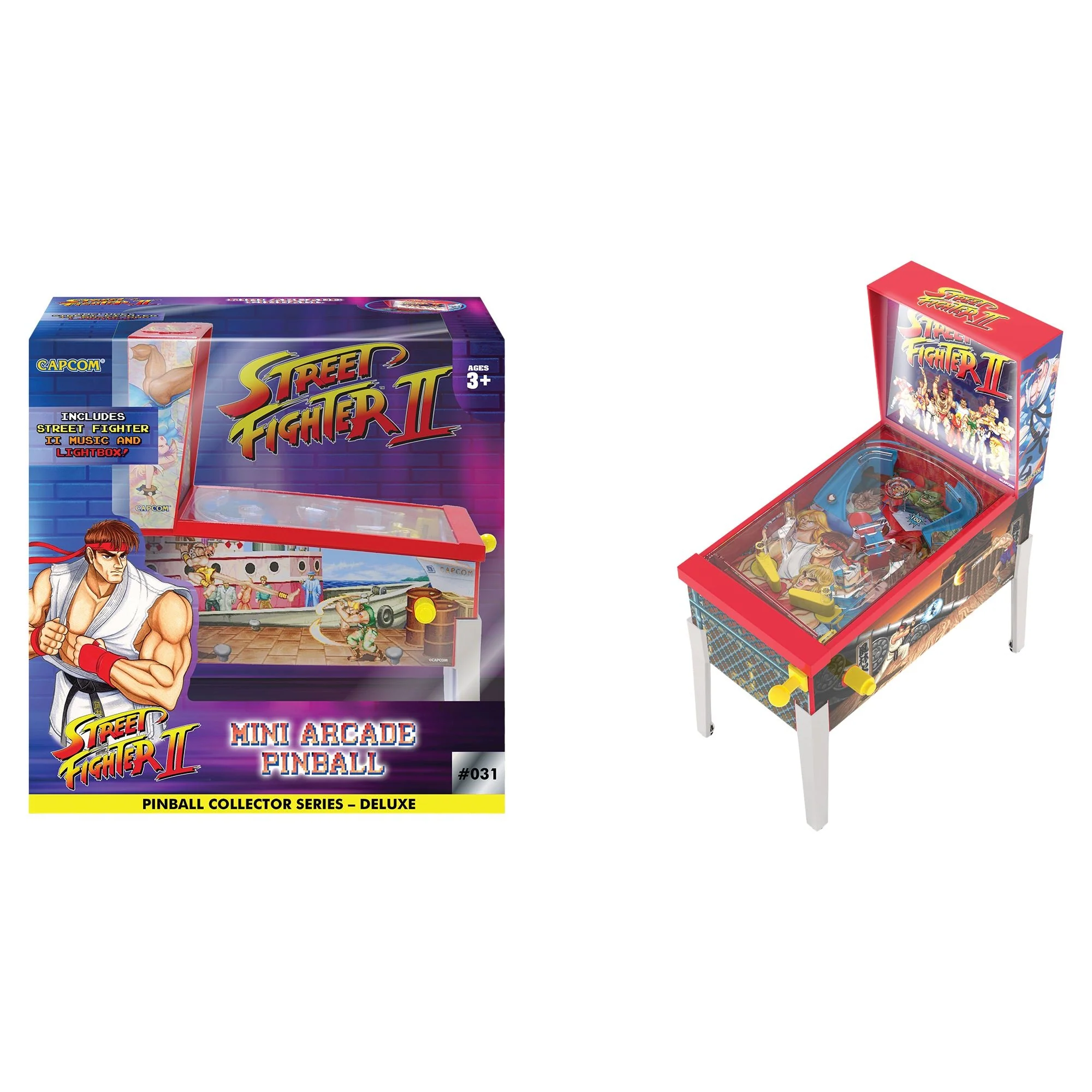 Street Fighter II Mini Arcade Pinball - Image 3