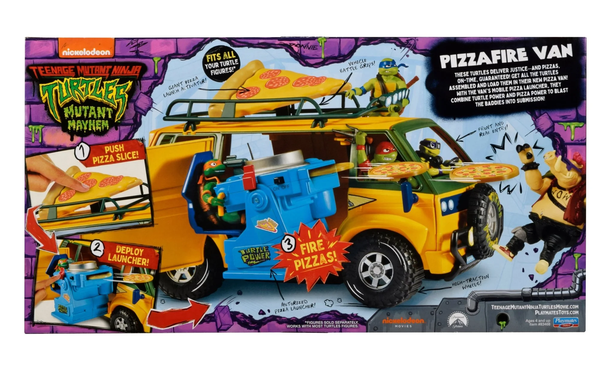 Teenage Mutant Ninja Turtles Movie Pizza Van - Image 4