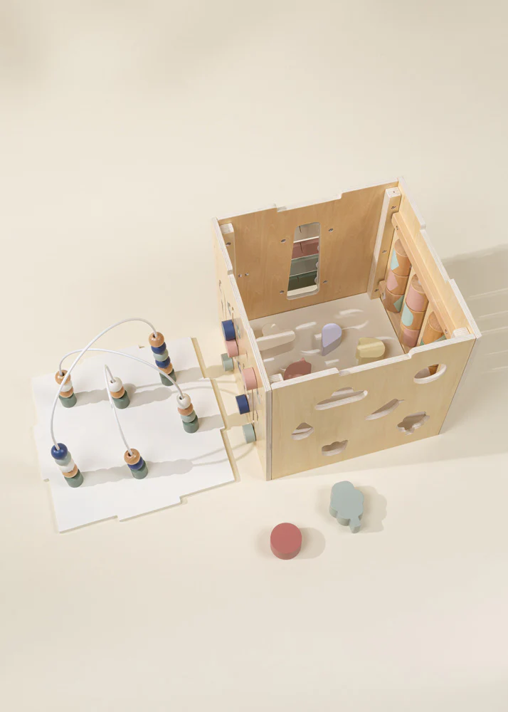 Coco Village Wooden Activity Cube - Image 8