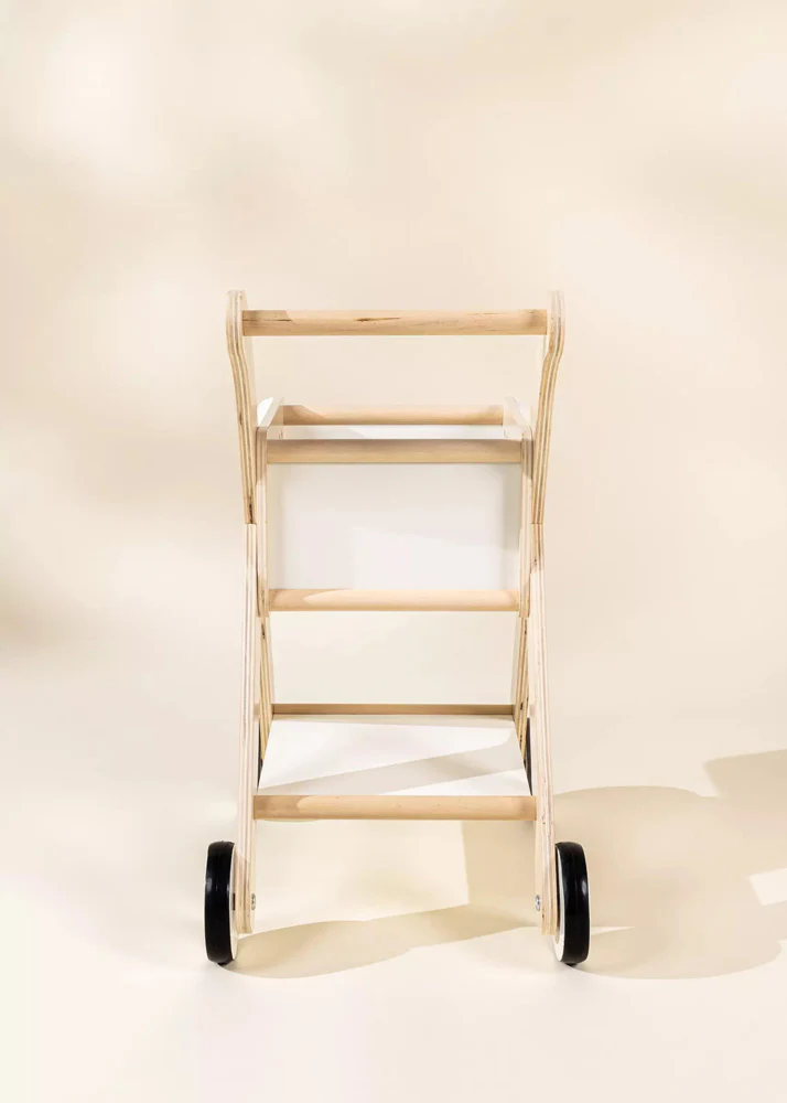 Coco Village Wooden Shopping Cart - Image 6