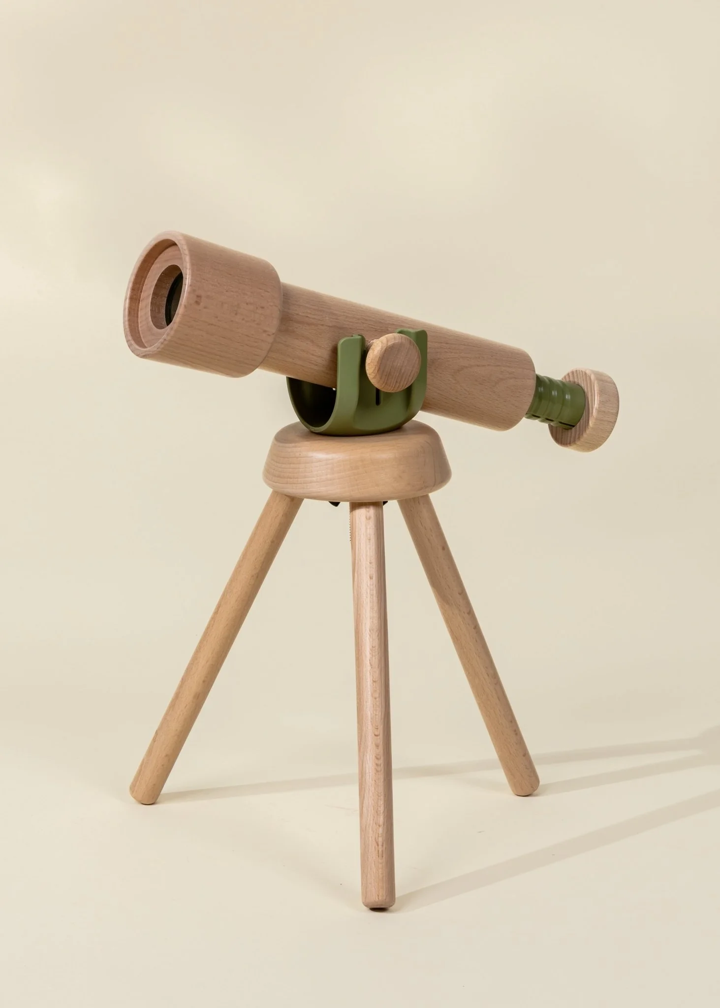 Coco Village Wooden Tripod Telescope – 15x Zoom - Image 4